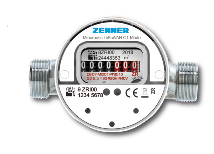 Bytový vodoměr APZ ZENNER - bezdrátové rozhraní LoRaWAN