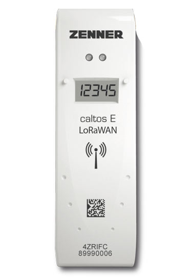 ZENNER caltos E - Elektronický poměrový indikátor s rozhraním LoRaWAN