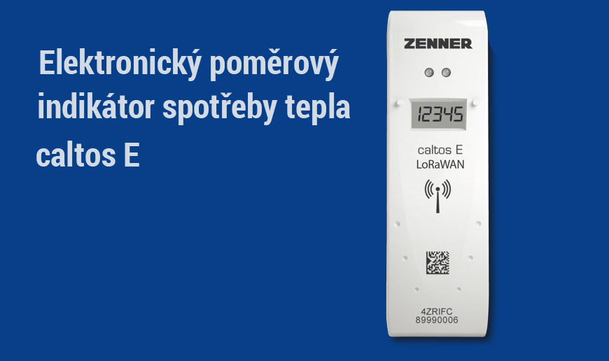 Elektronický indikátor spotřeby tepla caltos E